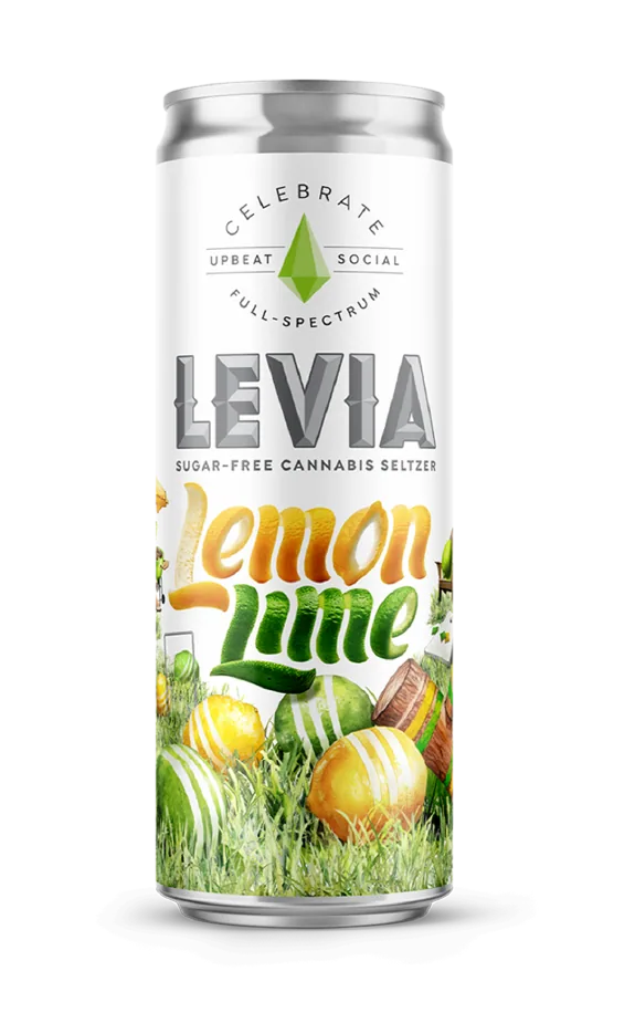 Levia Lemon Lime Seltzer
