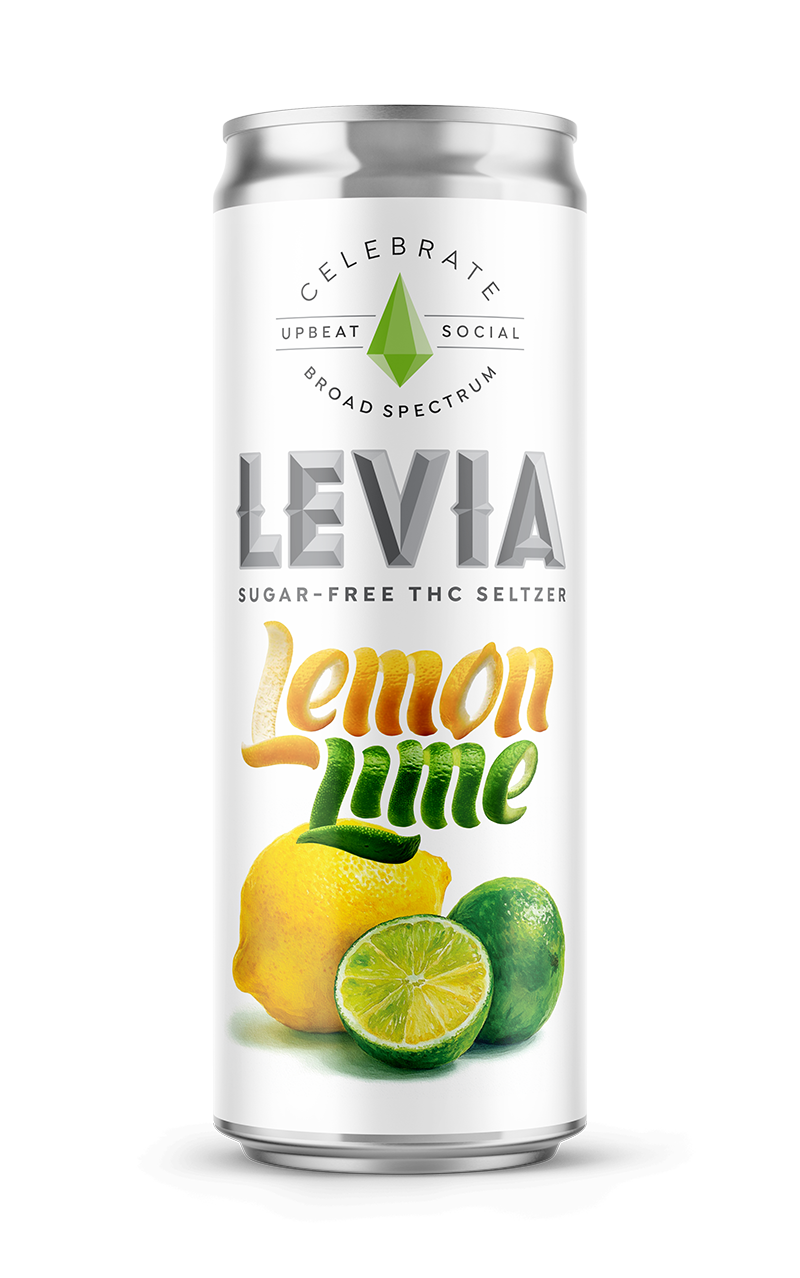Lemon Lime Sugar-Free THC Seltzer