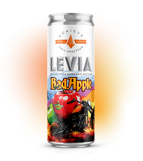 Levia Bad Apple Cannabis Seltzer