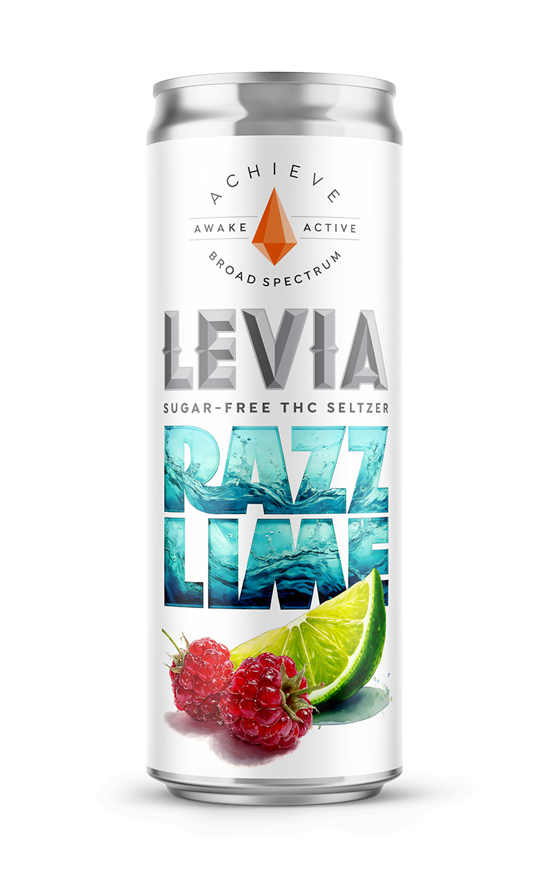 Razz Lime Sugar-free THC Seltzer for New Jersey