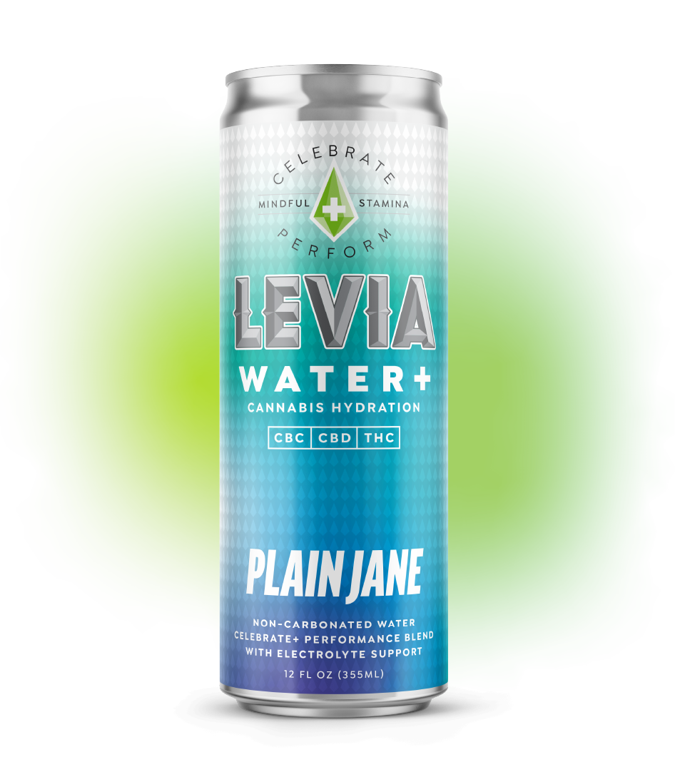 LEVIA Water+ Celebrate Cannabis-infused water